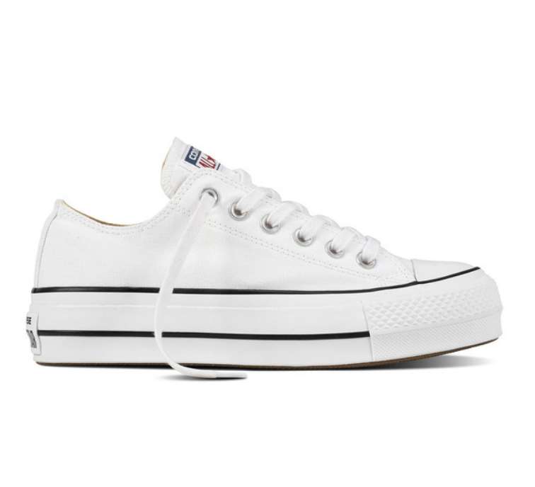 converse all star blancas plataforma